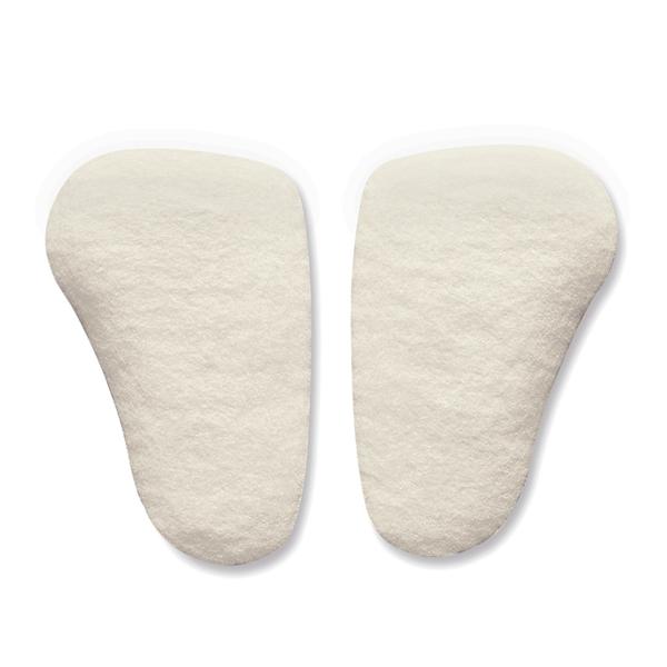 Pad Orthopedic Longitudinal Mtrsl/Arch Wool/Felt 1/8 White Or Brown 1/Pair